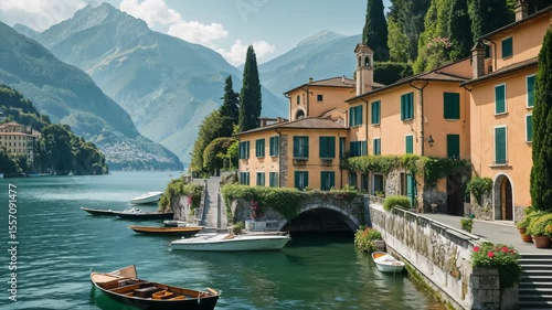 Enchanting Italian Village of Varenna: A Panoramic Lakeside Getaway in Lombardy