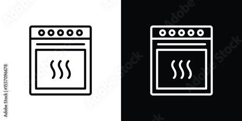 Oven icon vector, Symbol, logo illustrations
