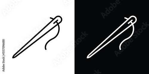 Needle icon vector, Symbol, logo illustrations