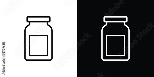 Jar icon vector, Symbol, logo illustrations