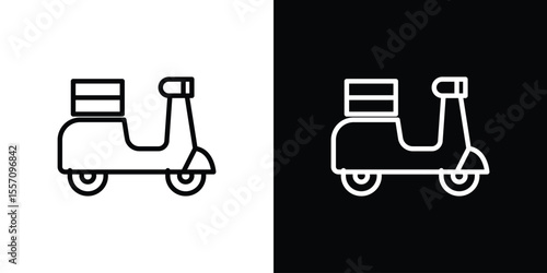 Food delivery icon vector, Symbol, logo illustrations