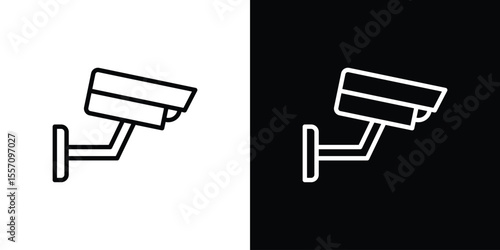 CCTV icon vector, Symbol, logo illustrations