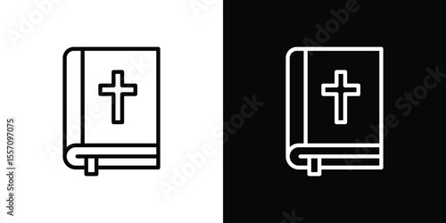Bible icon vector, Symbol, logo illustrations