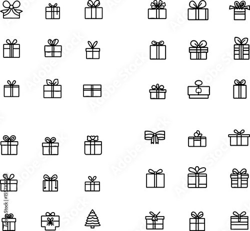 gift icons present gift box wrapping holiday gift celebration surprise gift symbol gift package gift wrap gift bag birthday special occasion festive gift card holiday season gift ribb