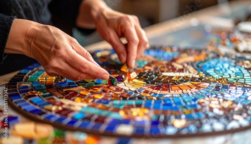 Creating a Stunning Mosaic Artwork A Detailed Guide to the Process