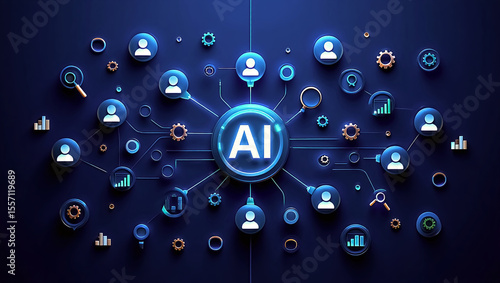AI-Powered Network Revolutionizing Data Analysis and User Connectivity through Advanced Algorithms and Machine Learning