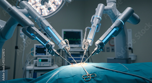 Robotic surgery operating room