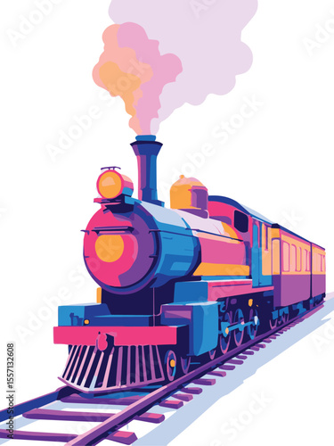 old steam locomotive