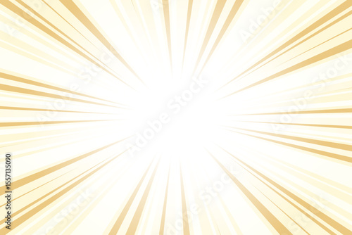 Abstract glowing yellow sunburst background. Crayola yellow glow effect sunburst background for presentation, banner, poster, flyer, sales. Modern pop art poster for summer and spring.