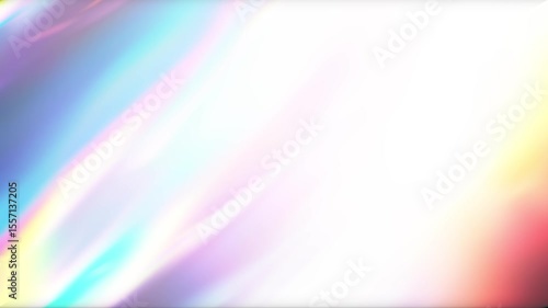 Color video frame, on a white background fresh bright colors. Film drips color gradients.