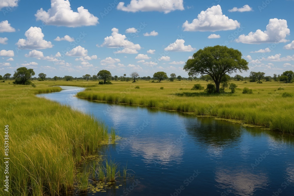 Explore the breathtaking wetlands recognized as one of Africa's natural marvels Explore the breathtaking wetlands recognized as one of Africa's natural marvels