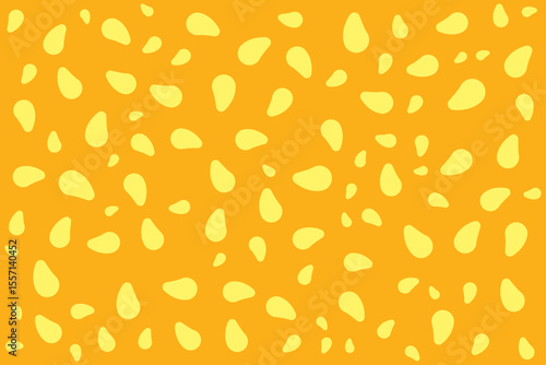 Yellow, Orange Mango fruit seamless background texture, freshness fruit and drink, gift, present box paper, backdrop