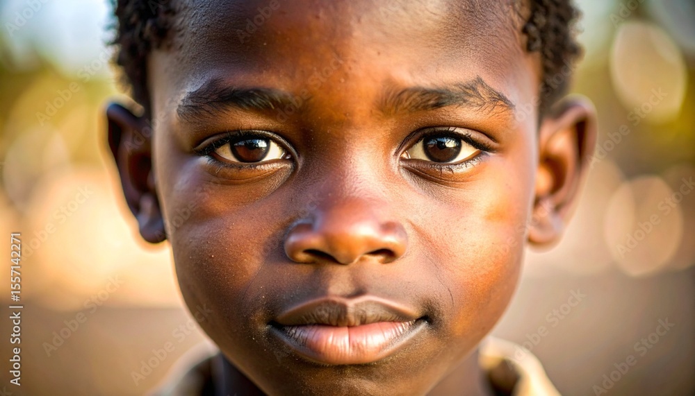 A close up shot of a child eyes filled with hope, representing the potential for a brighter future for vulnerable communities. A close up shot of a child eyes filled with hope, representing the potential for a brighter future for vulnerable communities.