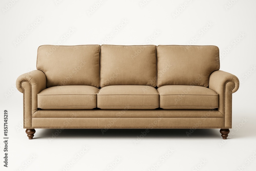 Exclusive American sofa photoshoot in a studio setting Exclusive American sofa photoshoot in a studio setting