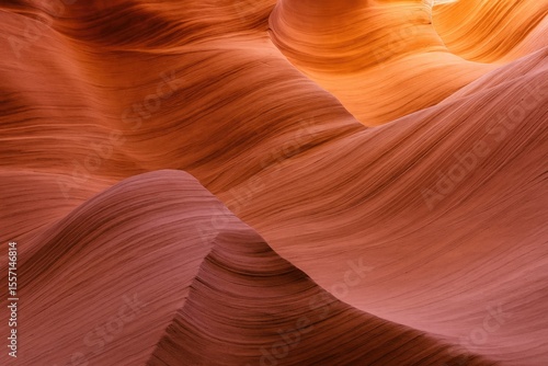 Deep Canyon with Slanted Walls