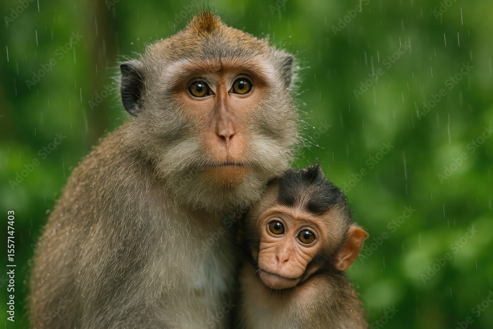 Close-up of a monkey's face