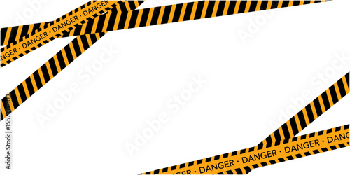 Wallpaper Mural Warning and Caution illustration. Set of Police line illustration. Vector illustration. Torontodigital.ca