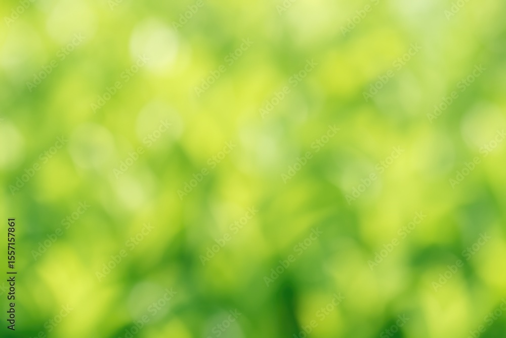 Obraz premium Abstract green leaf scenery with blurred background and selective focus