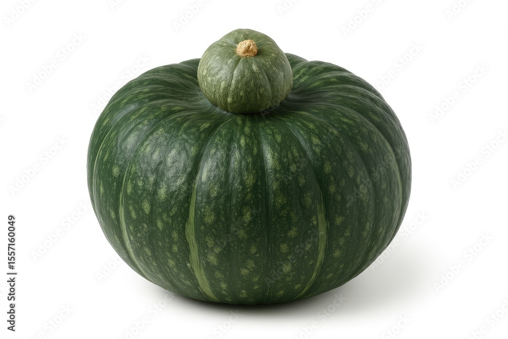 White background featuring a Buttercup Squash White background featuring a Buttercup Squash