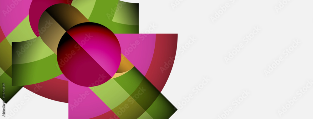 Abstract design features overlapping colorful shapes. Pink, green hues dominate composition. Modern, vibrant aesthetic. Abstract design features overlapping colorful shapes. Pink, green hues dominate composition. Modern, vibrant aesthetic.