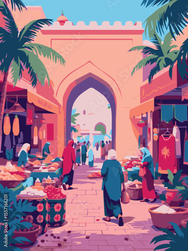 City Gate – Evening