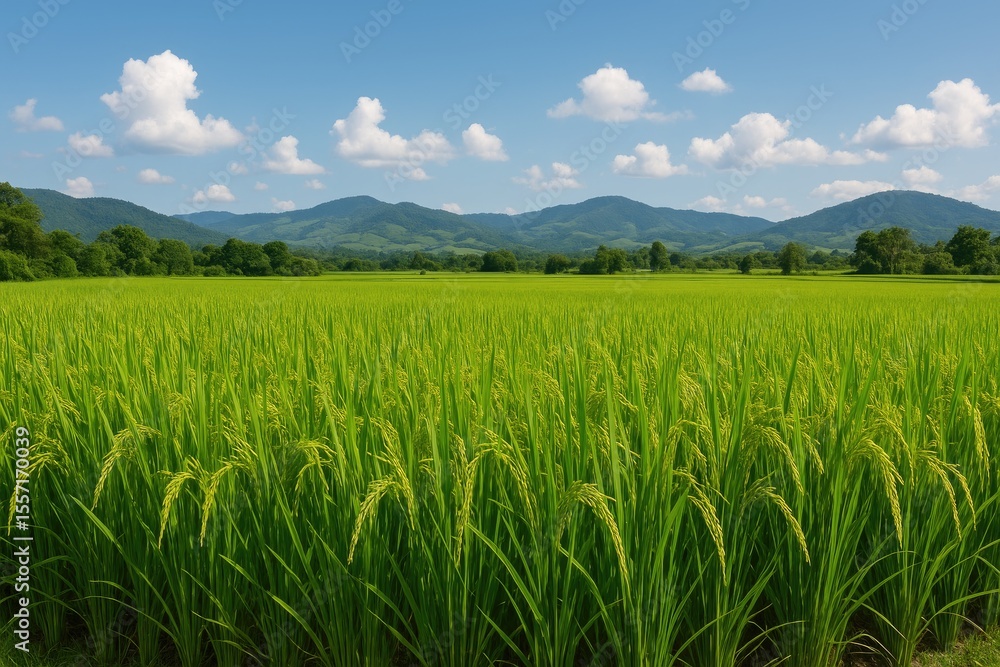Agricultural fields in rural areas Agricultural fields in rural areas