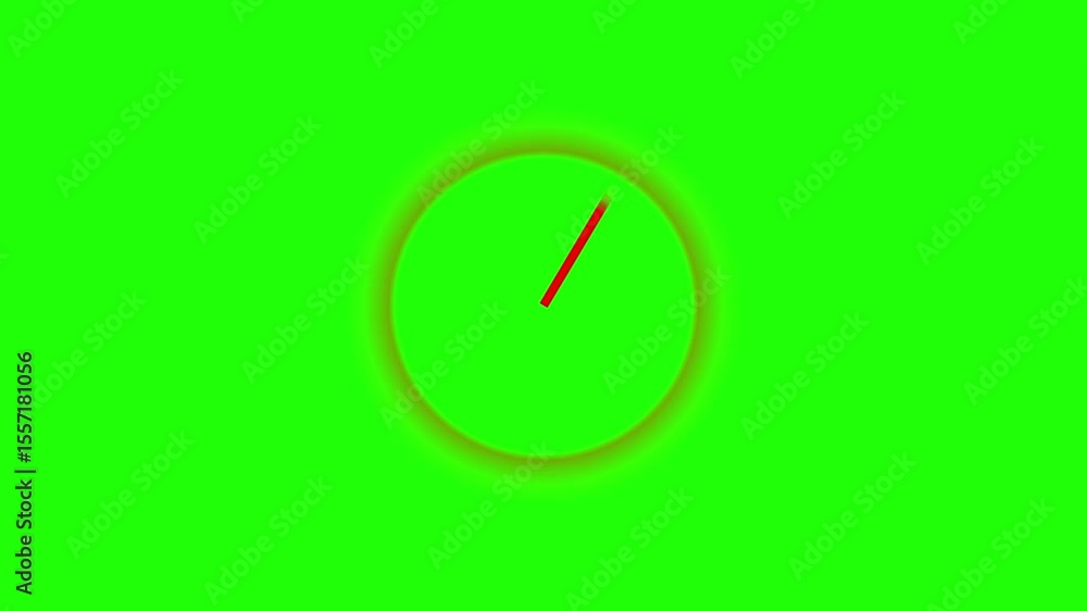 Animation of a clock icon counting 24 hours a day. Fast-speed time. Animation of a clock timer rotating on a green screen background. 4K video Animation of a clock icon counting 24 hours a day. Fast-speed time. Animation of a clock timer rotating on a green screen background. 4K video