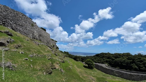沖縄　今帰仁城跡　世界遺産