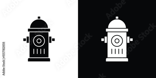 Fire hydrant icon vector, Symbol, logo illustrations