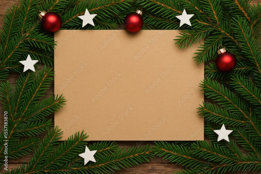 Fototapeta premium Festive Christmas Celebration Backdrop