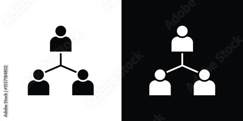 Coordinate icon. Black Silhouette. Graphic illustration.