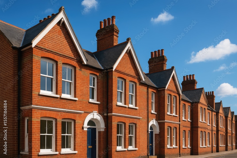 Fototapeta premium Traditional British Home Design