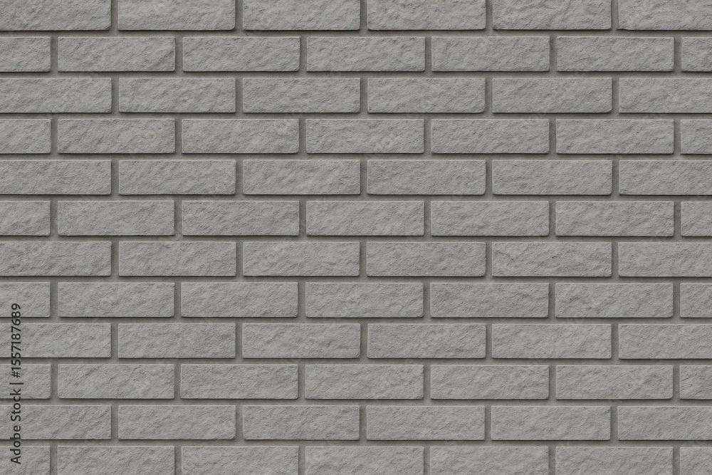 Gray brick wall with textured surface Gray brick wall with textured surface