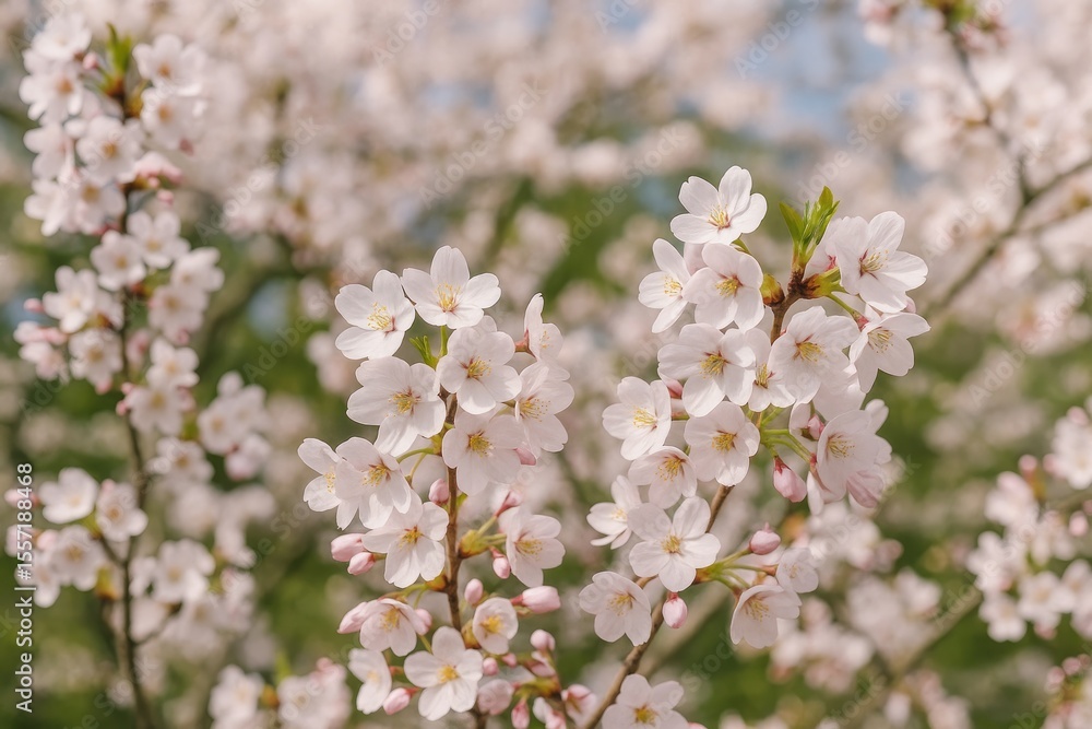 Springtime Sakura Blooming in Late March Springtime Sakura Blooming in Late March