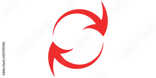 circle arrow icon set. refresh and reload icon set