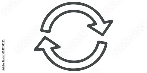 circle arrow icon set.circular arrow icon, refresh, reload arrow icon symbol sign. Blue Reload vector icon set. repeat vector. restart or reset sign. Repeat cycle symbol