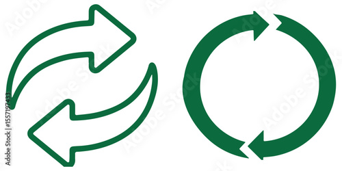 circle arrow icon set.circular arrow icon, refresh, reload arrow icon symbol sign. Blue Reload vector icon set. repeat vector. restart or reset sign. Repeat cycle symbol