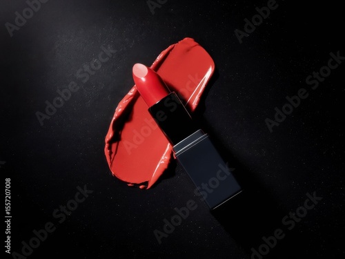 Red lipstick