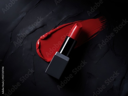 Red lipstick