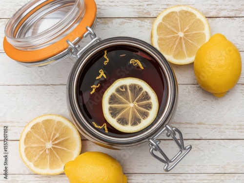 lemon and cinnamon