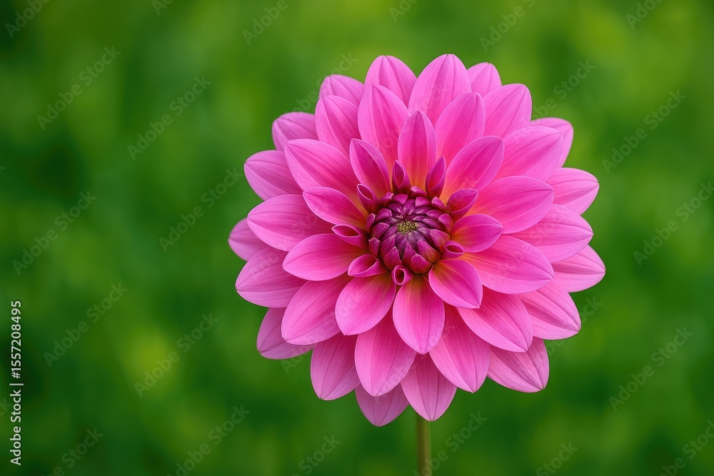 Obraz premium Vibrant Blossoms Against a Lush Green Backdrop