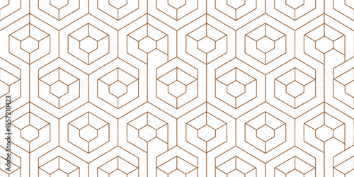 Geometric Harmony: Intricate honeycomb pattern featuring interconnected hexagonal shapes in a mesmerizing display of symmetry and precision.