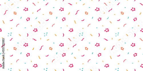 Floral pattern in pastel colors: A captivating pattern of tiny pink blossoms and delicate accents, rendered in soft pastel colors, brings a touch of elegance.