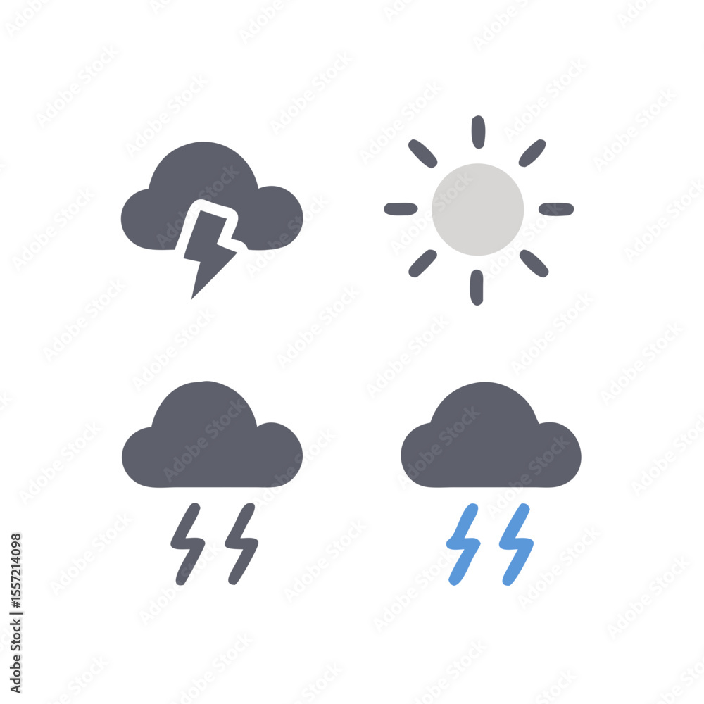 Clean Weather Icons for Apps & Forecast Websites (UI/UX)
Clean Weather Icons for Apps & Forecast Websites (UI/UX)