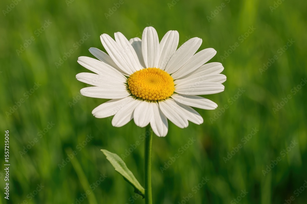 Obraz premium Detailed close-up of a blossom under midday sunlight