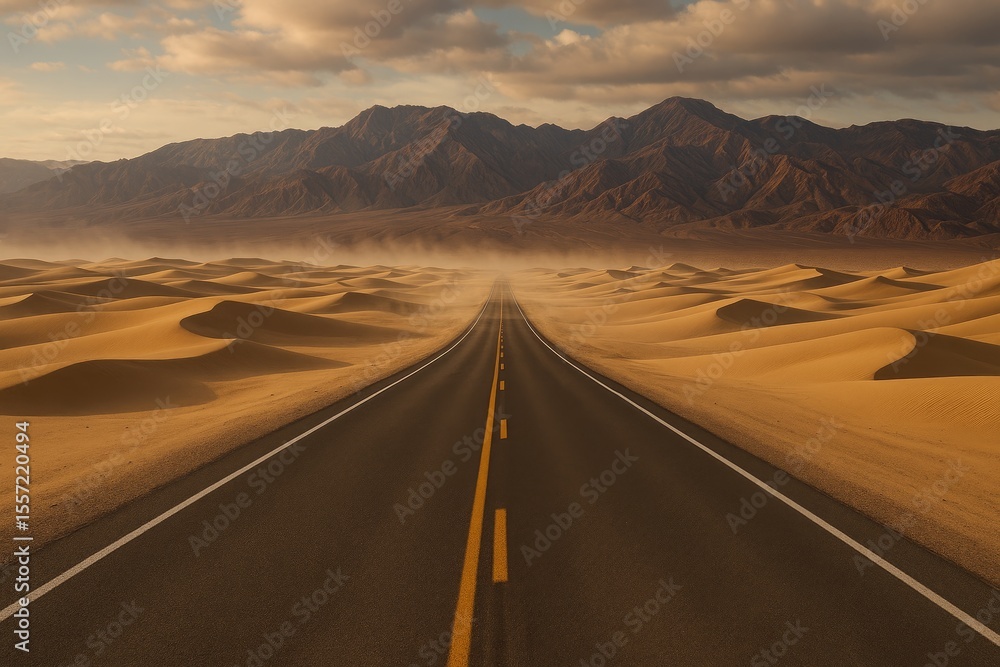 Sandy landscapes of Death Valley Sandy landscapes of Death Valley
