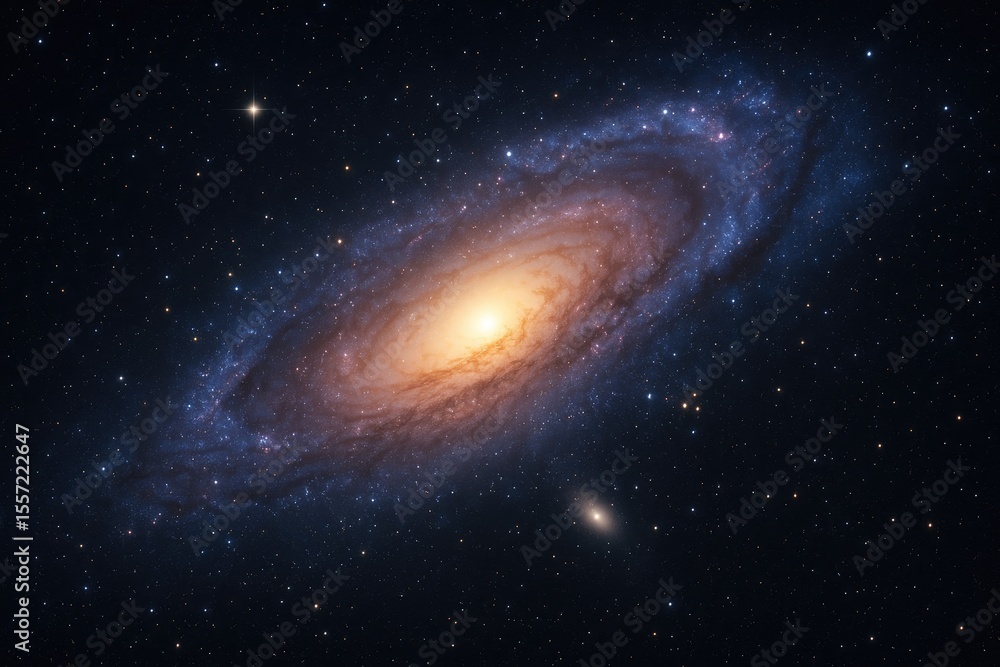 Fototapeta premium Stunning cosmic view in deep space