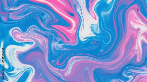 Wallpaper Mural Abstract Swirl Background Texture in Blue Pink and White for Creative Design with Liquid Marble Art Pattern Torontodigital.ca