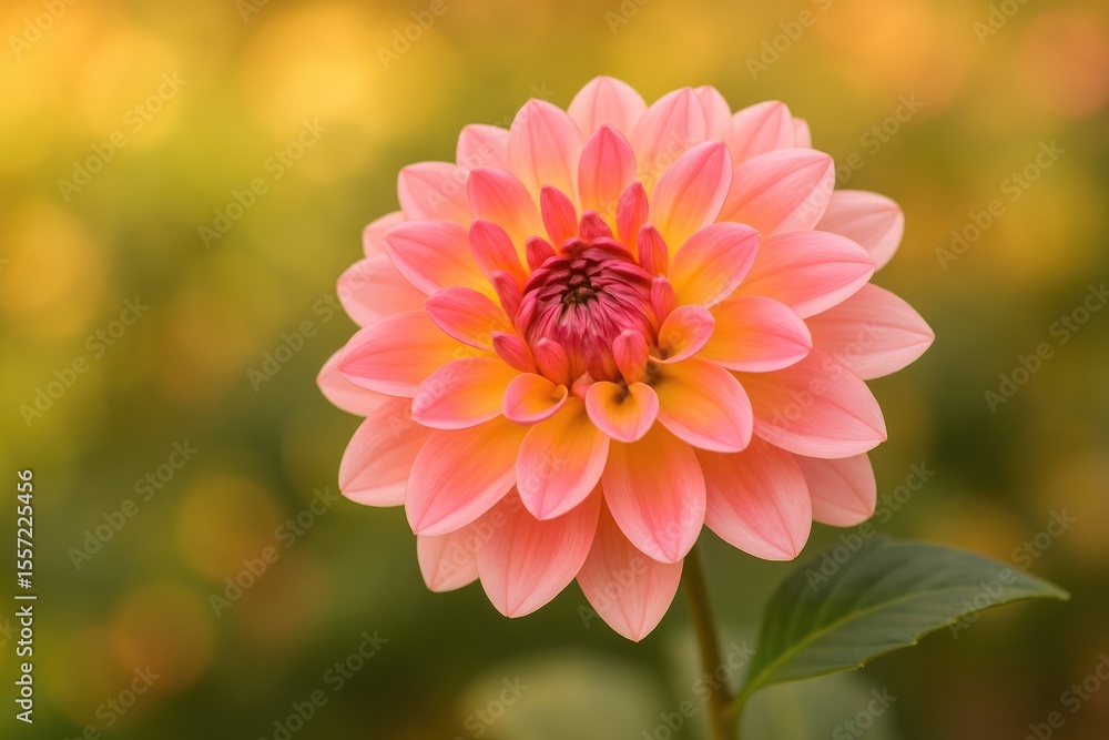 Exploring the vibrant pink and yellow blossoms with a focus on depth of field Exploring the vibrant pink and yellow blossoms with a focus on depth of field