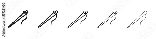 Needle icon vector, Symbol, logo illustrations